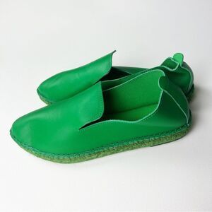 Free People Green Slip-On Shoes